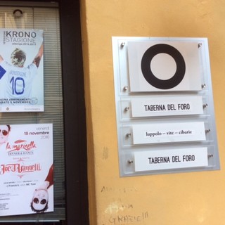 Minacce al titolare, chiude la Taberna del Foro ad Albenga