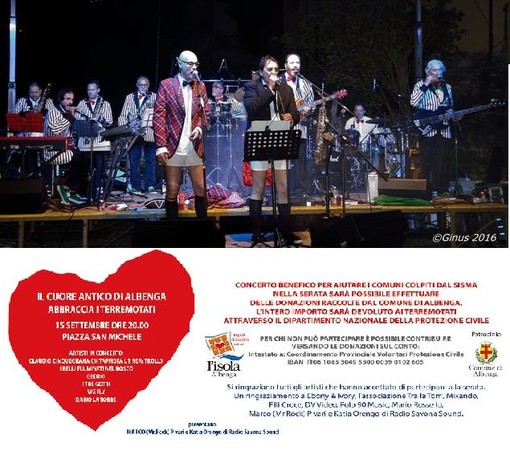 I "Belli Fulminati" per beneficienza ad Albenga I "Belli Fulminati" per beneficienza ad Albenga