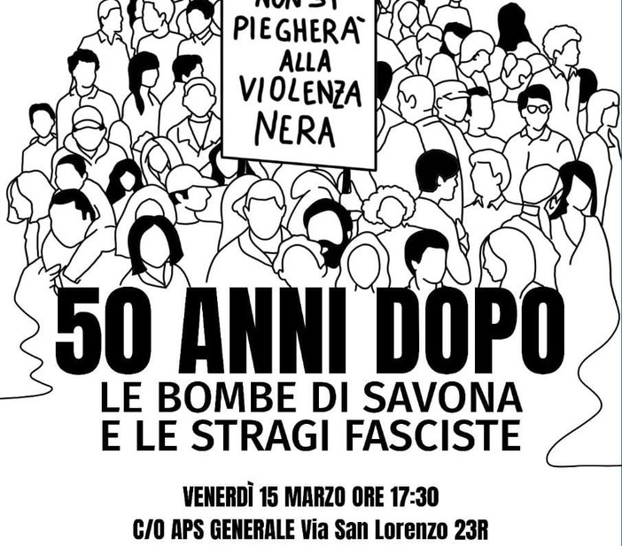 Savona, a 50 anni dalle bombe di Savona testimonianze e ricordi all'Sms San Lorenzo Savona, a 50 anni dalle bombe di Savona testimonianze e ricordi all'Sms San Lorenzo