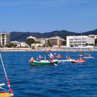 Savona, benedizione delle imbarcazioni allo scaletto delle Fornaci