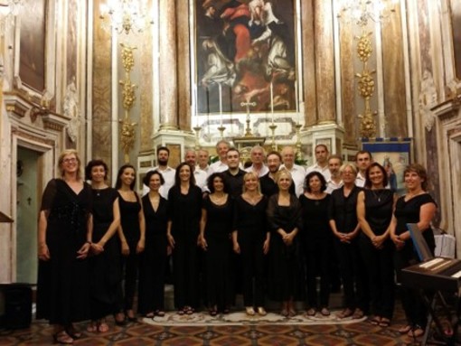 Il Coro Polifonico "Città di Loano" in concerto a Sanremo nel Santuario di N.S. della Costa Il Coro Polifonico "Città di Loano" in concerto a Sanremo nel Santuario di N.S. della Costa