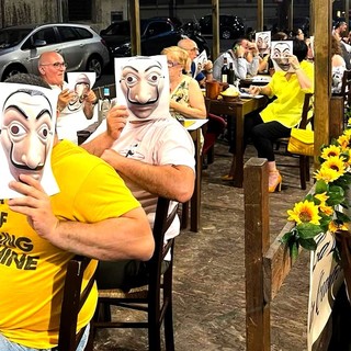 La cena con delitto dei record arriva nel savonese: sabato sera a Magliolo la parodia della "Casa di carta" di D&amp;E Animation