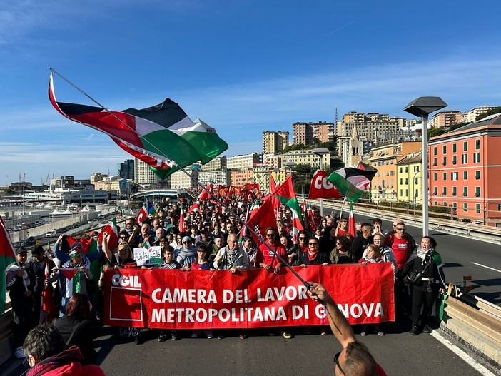 Sciopero generale in difesa della Flotilla e per Gaza, Calà (Cgil): “In Liguria risposta straordinaria”
