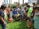 Andora, i bambini del Campo Solare hanno piantumato due alberelli d'ulivo nel giardino del municipio