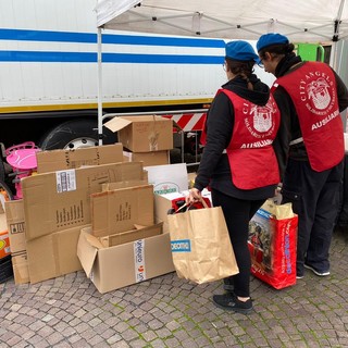 Albenga, domani i City Angels si occuperanno della distribuzione del materiale raccolto durante la settimana di San Martino