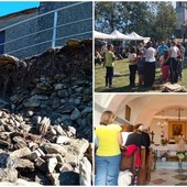 Dego, un muro a secco mina la stabilità della chiesa millenaria di Niosa: "Aiutateci" Dego, un muro a secco mina la stabilità della chiesa millenaria di Niosa: "Aiutateci"