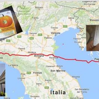 I palloncini di coldiretti arrivano fino in Croazia