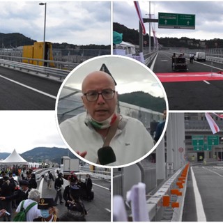 Aspettando l'inaugurazione del ponte San Giorgio, le prime emozioni da Genova (FOTO e VIDEO)