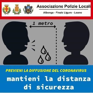 COVID-19, il Comune di Albenga richiama il Decreto del Presidente del Consiglio dei Ministri  del 1 marzo 2020