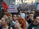 Tensione tra i cortei degli edili e quello degli studenti a Genova