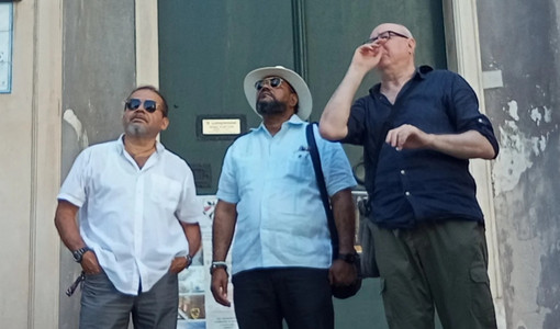 Savona, l'ambasciatore onorario della Repubblica Dominicana in vista alla Campanassa e al Priamar Savona, l'ambasciatore onorario della Repubblica Dominicana in vista alla Campanassa e al Priamar