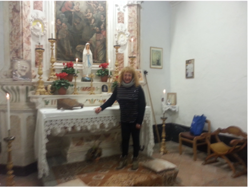 Nella Cappella del Carmine a Bastia d’Albenga si celebra la messa di Santa Lucia Nella Cappella del Carmine a Bastia d’Albenga si celebra la messa di Santa Lucia