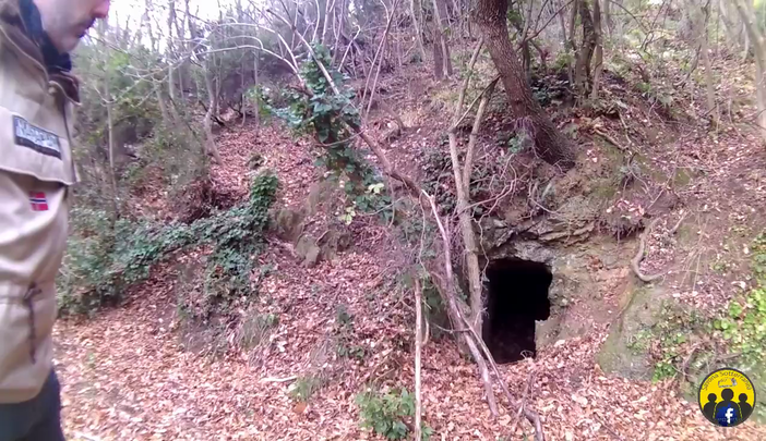 Savona, scoperta cavità risalente al periodo bellico (VIDEO)