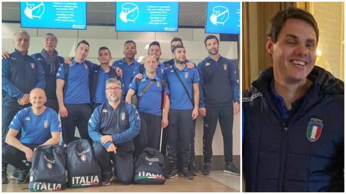 Il pietrese Gravina guida la nazionale agli Europei di calcio non vedenti: "L'obiettivo è la qualificazione al Mondiale" Il pietrese Gravina guida la nazionale agli Europei di calcio non vedenti: "L'obiettivo è la qualificazione al Mondiale"