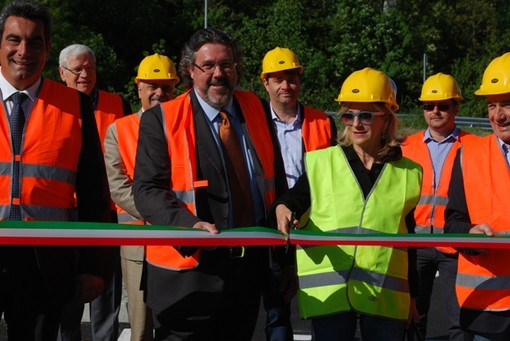 Nuova viabilità a Carcare, inaugurato il lotto 3B2 della Variante del Mulino