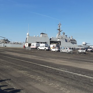 Migranti a Genova, tutti gli aggiornamenti sull'arrivo del pattugliatore Cigala Fulgosi
