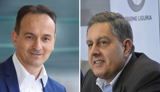 Alberto Cirio e Giovanni Toti Alberto Cirio e Giovanni Toti