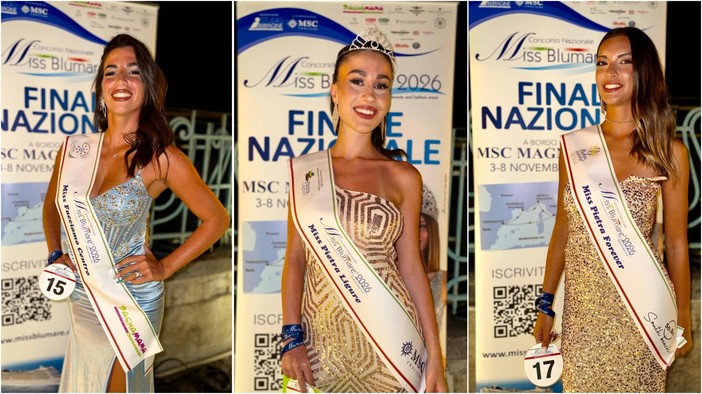 Da sx: Soraya Gabbiano, Giulia Lucchina e Giada Delitala Da sx: Soraya Gabbiano, Giulia Lucchina e Giada Delitala