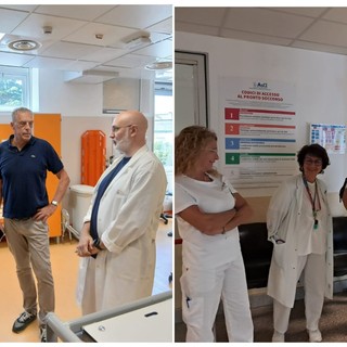 Sopralluogo di Arboscello ai Pronto soccorso: &quot;Il sistema dell'emergenza-urgenza è sotto pressione a causa della carenza di organico&quot;