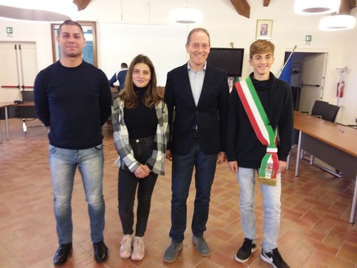 Alessandro Bregolin sindaco junior del consiglio Comunale dei ragazzi di Andora Alessandro Bregolin sindaco junior del consiglio Comunale dei ragazzi di Andora
