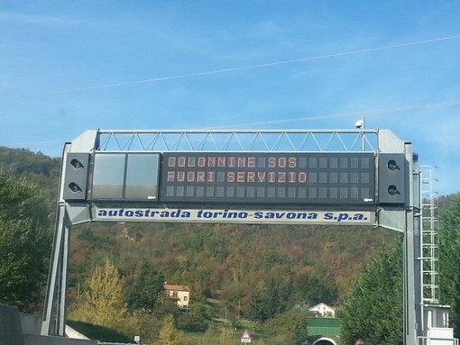 Sversamento di gasolio lungo l'Autostrada A6 Torino-Savona