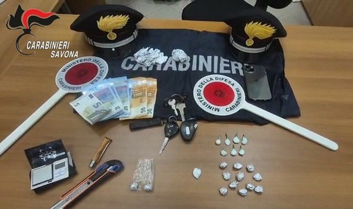 Savona, arrestato 38enne con oltre 19 grammi di cocaina Savona, arrestato 38enne con oltre 19 grammi di cocaina