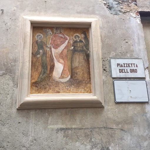 Restaurata grazie ai Lions Club l'edicola votiva della Basilica di San Giovanni a Finale