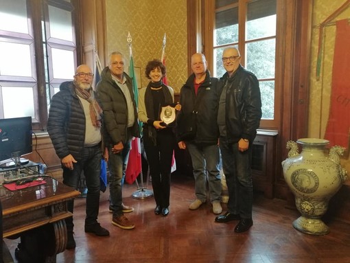 Savona, i Corazzieri di Sandro Pertini in visita al sindaco Caprioglio (FOTO)