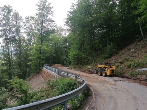 Sp 490 del Colle del Melogno, sabato 6 giugno riapertura al traffico veicolare in località Franchella