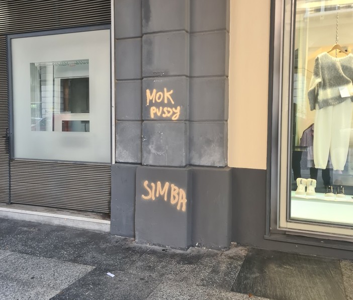 Savona: vandali in azione, colonne imbrattate in via Paleocapa (FOTO) Savona: vandali in azione, colonne imbrattate in via Paleocapa (FOTO)