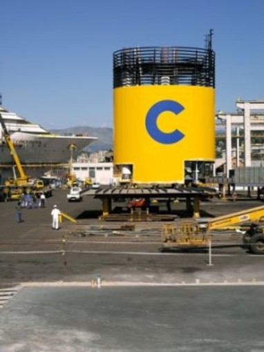 Costa Concordia: prodotta da Fincantieri a Sestri Ponente nel 2005