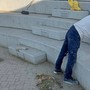 Savona, i "Custodi del Bello" al lavoro all’anfiteatro dei Giardini della Gioventù: pulizia, verniciatura e ritocchi Savona, i "Custodi del Bello" al lavoro all’anfiteatro dei Giardini della Gioventù: pulizia, verniciatura e ritocchi
