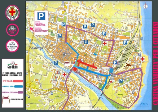 Giro d'Italia, ecco tutte le strade che percorreranno i ciclisti in Provincia di Savona