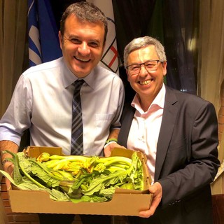 Albenga, il ministro Centinaio per "Calleri sindaco": "Valorizzare e promuovere le produzioni del territorio"