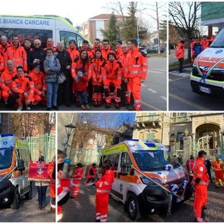 Le P.A. della Croce Bianca di Carcare e Altare inaugurano due ambulanze (FOTO e VIDEO)