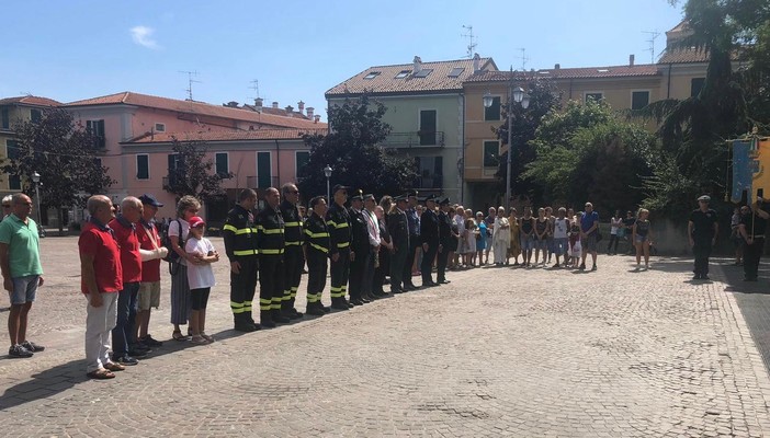 Cairo, ricordate le vittime del crollo del Ponte Morandi in piazza della Vittoria