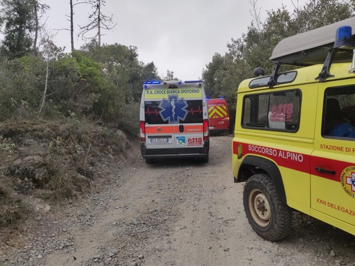 Finale, caduta durante un’escursione alle Manie, donna al Santa Corona