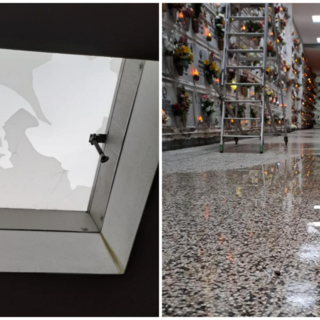 Carcare, lucernari del cimitero danneggiati dalla grandine. La minoranza: "Mancata manutenzione", il sindaco: "Solita polemica becera"