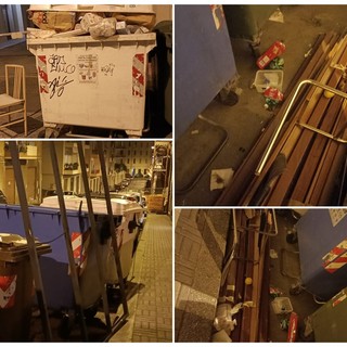 Savona, rifiuti ingombranti in via Istria, continuano gli abbandoni irregolari. Le lamentele dei residenti
