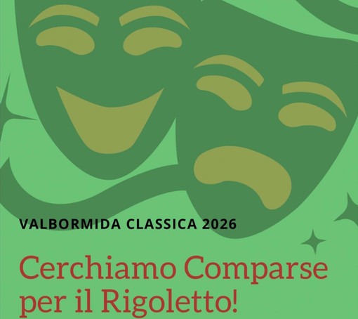 Ferrania, casting per il Rigoletto: Valbormida Classica cerca comparse Ferrania, casting per il Rigoletto: Valbormida Classica cerca comparse