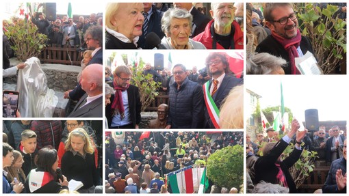 La statua del Presidente Pertini è realtà: posizionata di fronte alla sua casa natale a Stella (FOTO E VIDEO) La statua del Presidente Pertini è realtà: posizionata di fronte alla sua casa natale a Stella (FOTO E VIDEO)