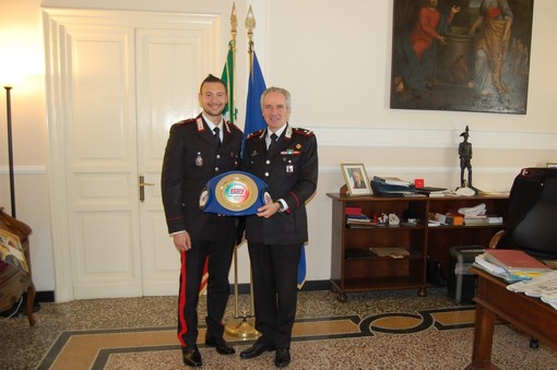 Alassio, la compagnia dei Carabinieri ha il suo campione nel K1-Fight: il vicebrigadiere Vittorio Iermano (FOTO)
