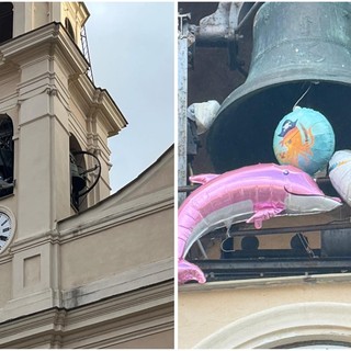 Risveglio silenzioso a Pietra Ligure: il Pesce d’Aprile mette le campane di san Nicolò in modalità “vibrazione”