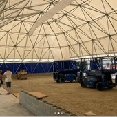 Savona, una copertura per i campi della Bocciofila Savonese, sabato 18 l'inaugurazione Savona, una copertura per i campi della Bocciofila Savonese, sabato 18 l'inaugurazione