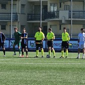 Calcio, Eccellenza. Il Pietra Ligure si fa riprendere due volte dal Camporone, il big match del Devincenzi termina 2-2
