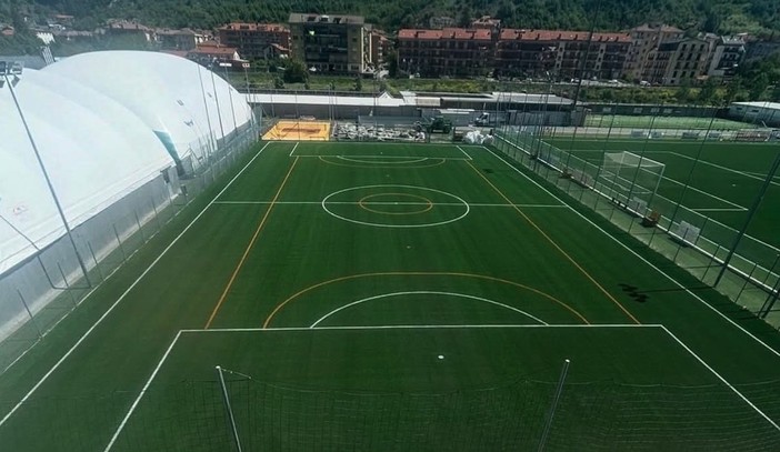Calcio | Millesimo, il campo a sette si rifà il look: nuovo sintetico al “Viglino” Calcio | Millesimo, il campo a sette si rifà il look: nuovo sintetico al “Viglino”