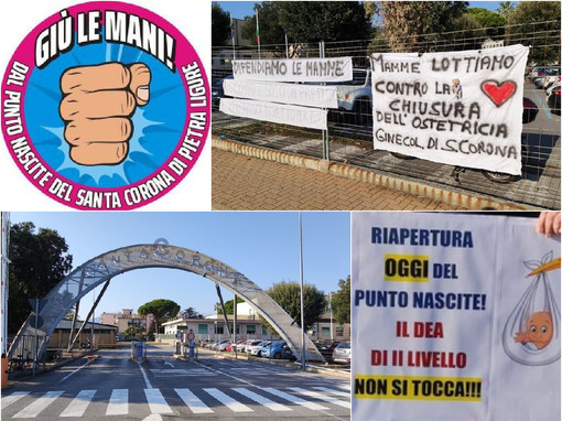 Punto nascite del Santa Corona ancora chiuso, il comitato "Nascere a Pietra": "Chiaro che qualcosa è andato storto" Punto nascite del Santa Corona ancora chiuso, il comitato "Nascere a Pietra": "Chiaro che qualcosa è andato storto"