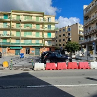 Albisola, iniziano i lavori per il cambio viabilità tra Piazza San Francesco, via de Rege e via Lanfranco