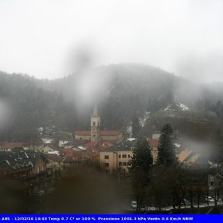 Torna a nevicare in Val Bormida: fiocchi sul Melogno e nell'entroterra