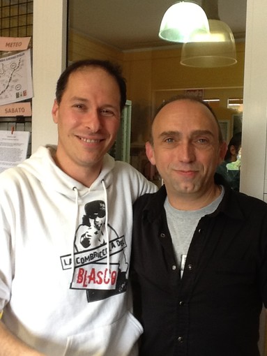 Andrea Innesto detto "Cucchia" sassofonista di Vasco Rossi si racconta a Radio Onda Ligure 101